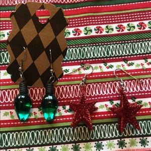 Christmas earrings!